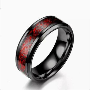 💕5/$18 Black & Red Men's Celtic Band